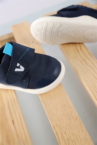 19-21 Numara Vicco Nedy Hafif Erkek Bebek Lacivert İlk Adım Ayakkabı