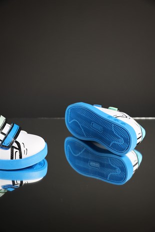 Vicco Erkek Çocuk Picasso Mavi Işıklı Spor Ayakkabı