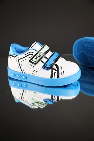 Vicco Erkek Çocuk Picasso Mavi Işıklı Spor Ayakkabı