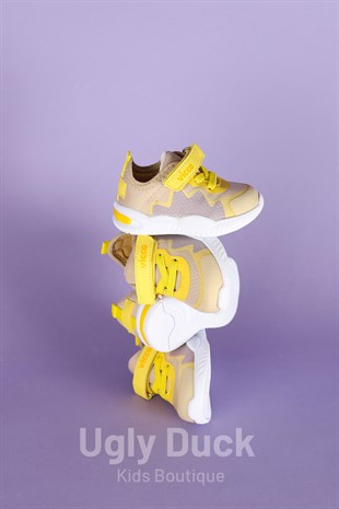 Vicco Robi Unisex İlk Adım Bej Spor Ayakkabı